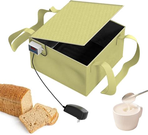 electric bread box|electric proofing box for bread.